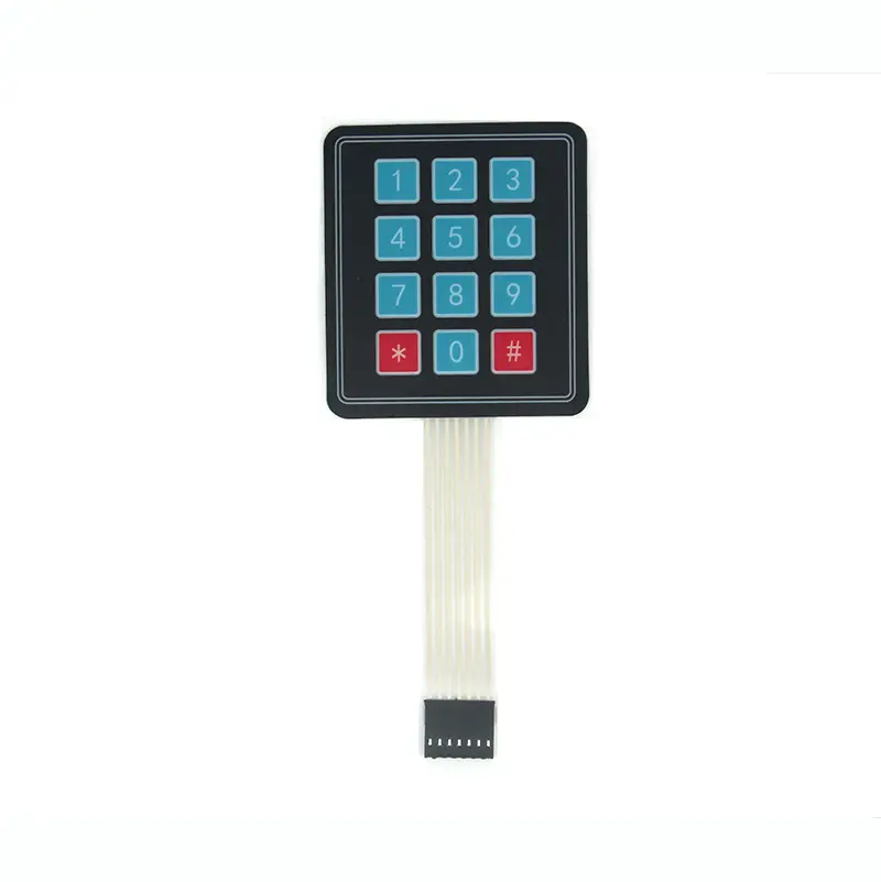 4×3 Keypad – Matrix Input Module for Electronics Projects