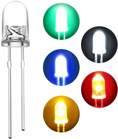5 mm LED – High-Brightness Indicator for Electronics Projects