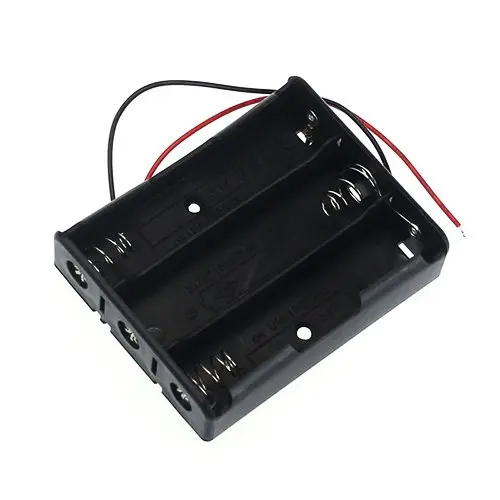 3-Cell Battery Holder – Compact Power Solution for Electronics